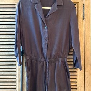 James Perse linen romper